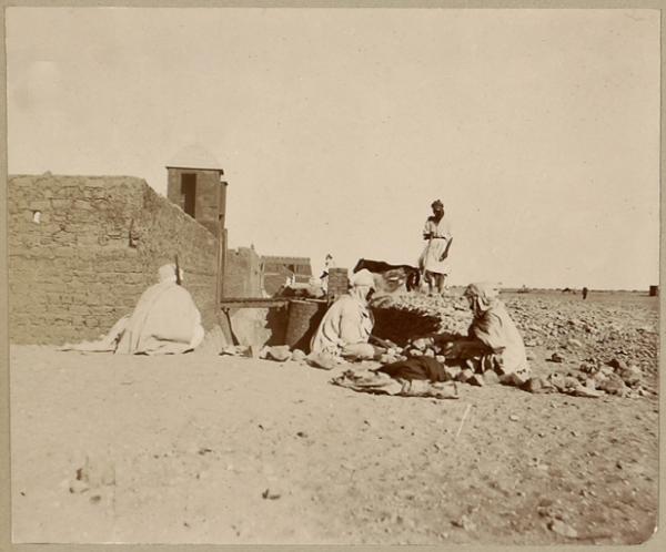 Porte d'Adrar (Image de propagande coloniale)