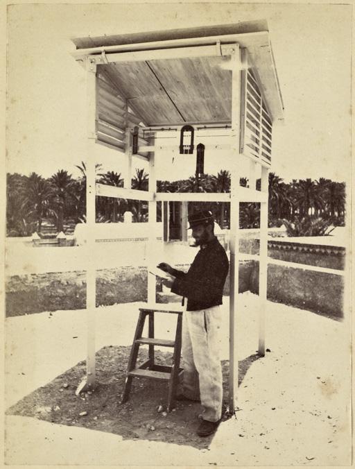 [1891]. Touggourt. (Poste météorologique) (Image de propagande coloniale)