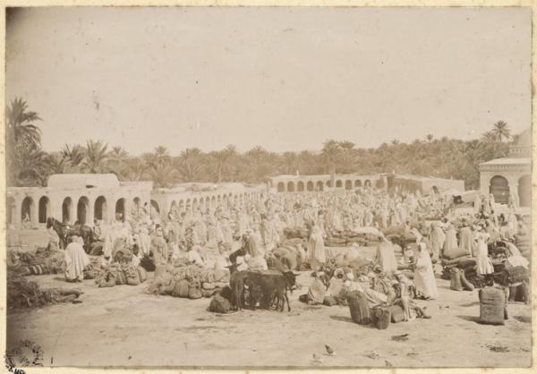 [Marché de Touggourt.] (Image de propagande coloniale)