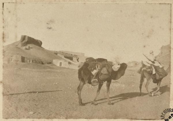 [Une caravane] (Image de propagande coloniale)