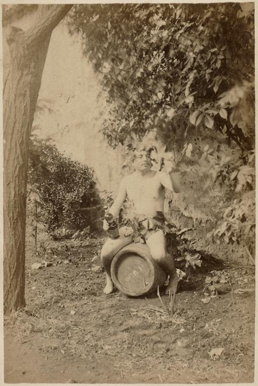 Lieutenant Bougnioux du 1er tirailleurs. Médéah 1888 (Image de propagande coloniale)