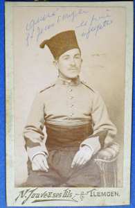 CHASSEUR D'AFRIQUE 2è Régiment à TLEMCEN 1897-1900