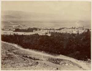 Tebessa. Vue générale prise de la route de Zouïra (Image de propagande coloniale)