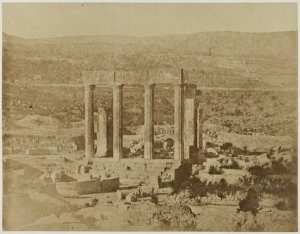 Ruines du temple d'Esculape (Lambessa) (Image de propagande coloniale)
