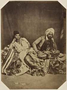 Juif et juive de Constantine (Image de propagande coloniale)