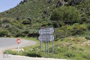 RN99 vers Maghnia et bifurcation vers Houanet