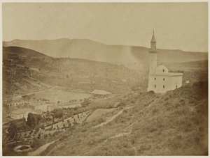 Philippeville. La mosquée (Image de propagande coloniale)