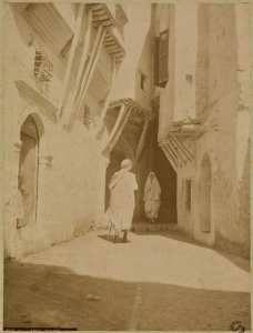 Rue de la Mer rouge (Image de propagande coloniale)