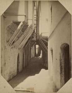 Rue de la Grenade. Alger (Image de propagande coloniale)