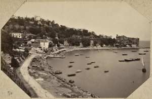 [Vue du port de Bougie du coté de la jetée Abd el-Kader (Image de propagande coloniale)