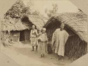 Types. Cavaliers de moindre importance (Image de propagande coloniale)