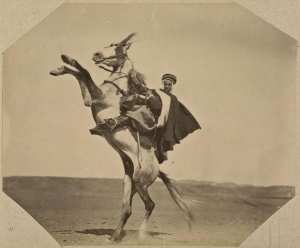 [Cavalier] (Image de propagande coloniale)