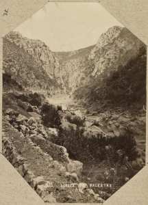 Gorges de Palestro (Image de propagande coloniale)