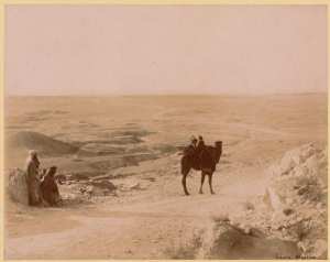 Sahara algérien [Col de Sfa] (Image de propagande coloniale)