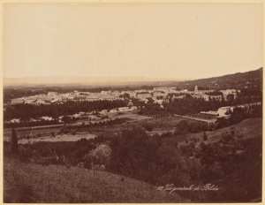 Vue générale de Blida (Image de propagande coloniale)