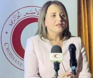 Ibtissem Hamlaoui Nouvelle directrice du Croissant Rouge Algérien (CRA)