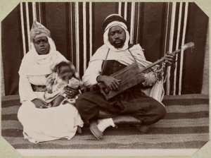 Algérie. Nègre [chaouch du bureau arabe d'El Aricha] (Image de propagande coloniale)