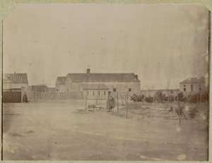 Algérie. El Aricha. [Hôpital militaire] (Image de propagande coloniale)