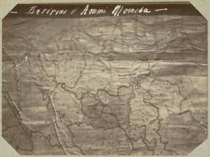 Environs d'Ammi-Moussa [photographie d'une carte] (Image de propagande coloniale)