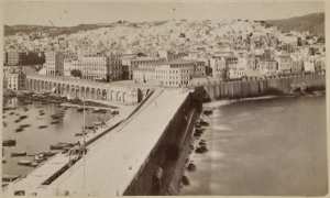 Alger. Vue générale prise du phare (Image de propagande coloniale)