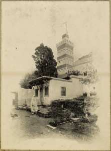 Alger. Mosquée d'Abd-er-Rhamane (Image de propagande coloniale)