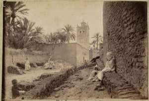 Biskra. Fabrique de ['] (Image de propagande coloniale)