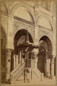Catédrale [sic] d'Alger. La chaire (Image de propagande coloniale)