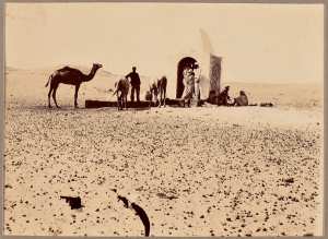 Hassi-el-Hadj Moussa près Miribel (Image de propagande coloniale)