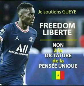 Je soutiens IDRISSA GUEYE