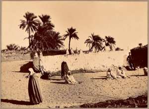 Mausolée (kouba) à El Goléa (Image de propagande coloniale)