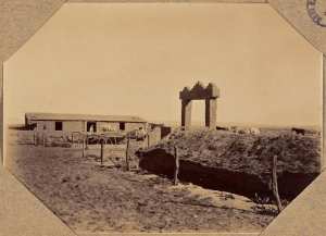 El Morra. L'entrée de la redoute (Image de propagande coloniale)