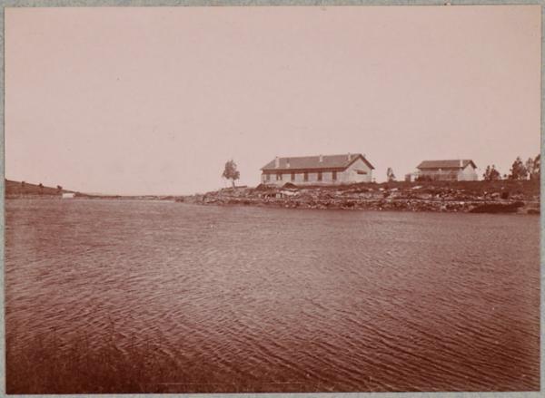 Noisy-les-Bains : lac, hôtel, casino... (Image de propagande coloniale)