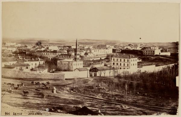Sétif. Algérie (Image de propagande coloniale)