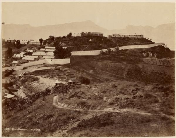 Fort-national. Algérie (Image de propagande coloniale)