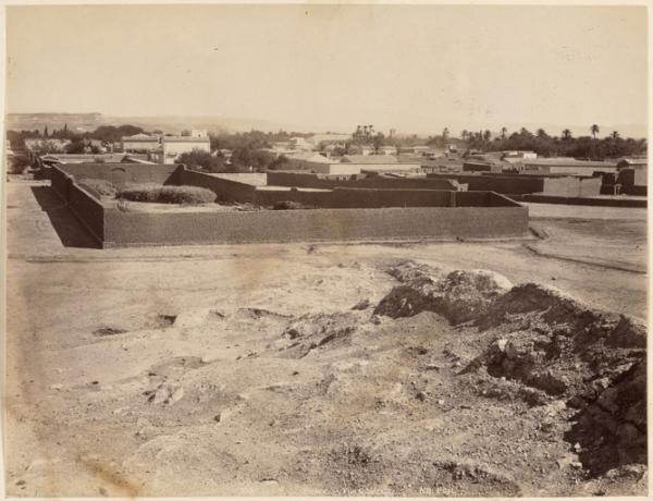 Biskra. Vue générale (Image de propagande coloniale)
