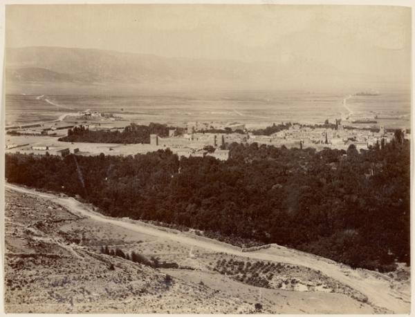 Tebessa. Vue générale prise de la route de Zouïra (Image de propagande coloniale)