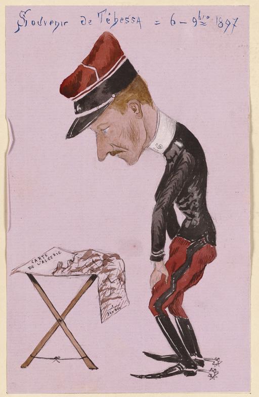 Souvenir de Tebessa. 6-9 septembre 1897 (Image de propagande coloniale)