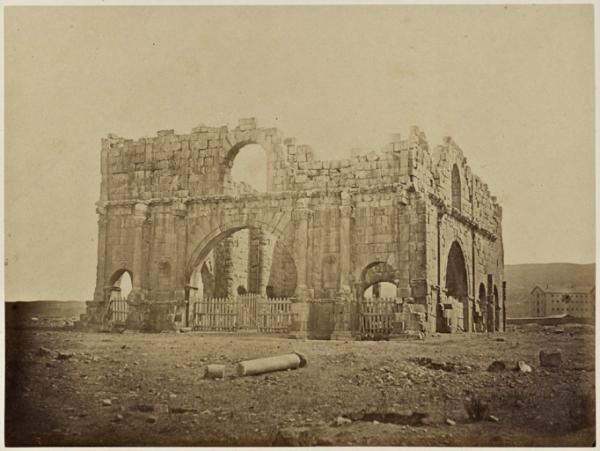 Ruines du Prétorium (Lambessa) (Image de propagande coloniale)