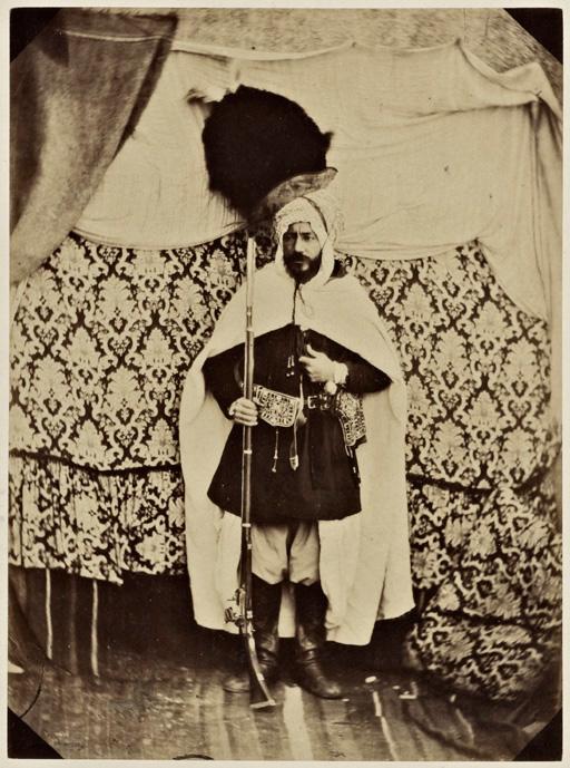 Commandant supérieur des Kaïds (Image de propagande coloniale)