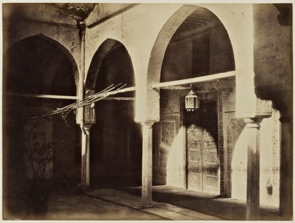 Galerie basse du palais de Constantine (Image de propagande coloniale)