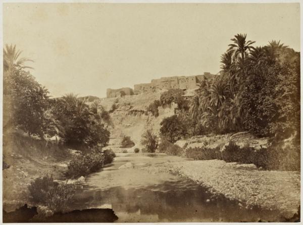 El Kantara, (vue prise du Dar-Diaf) (Image de propagande coloniale)