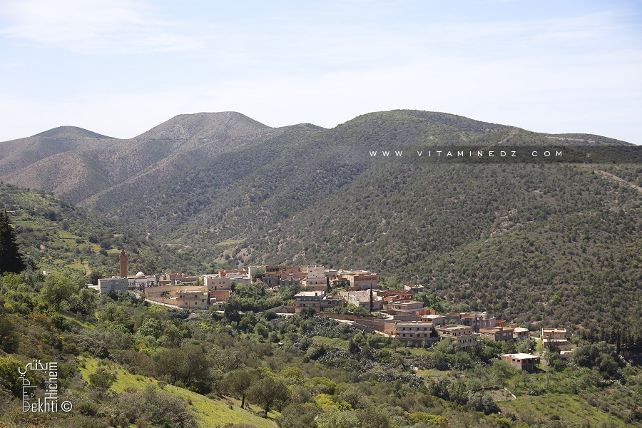 Vue du village de Zaouiet Sidi Benamar