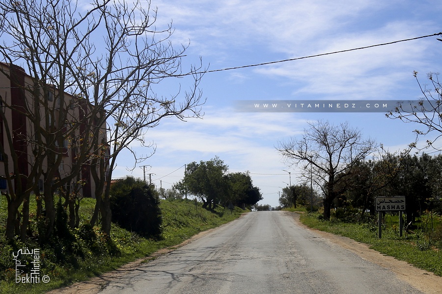 Entrée du village de Hashas (Ain Kebira, Tlemcen)