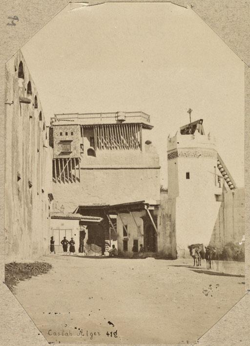 La Casbah d'Alger (Image de propagande coloniale)
