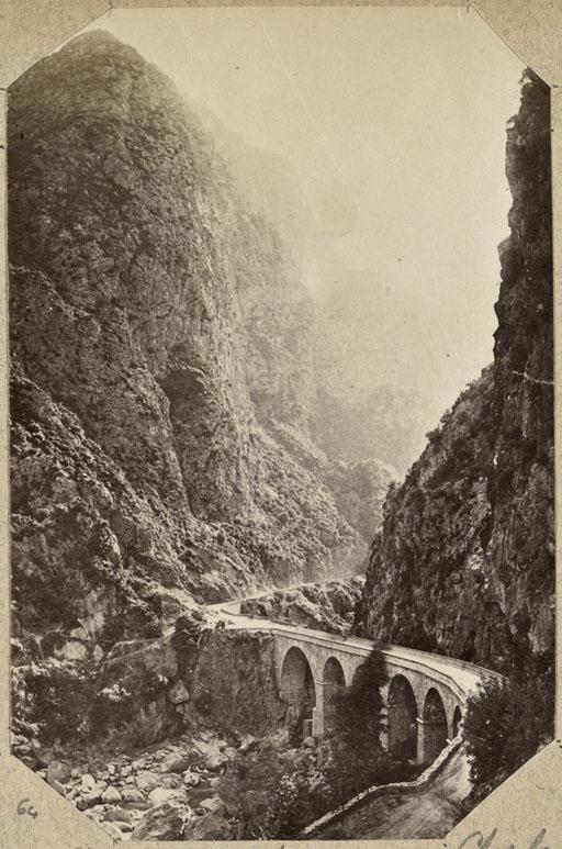 Gorges de Chaâbet-el-Akhra (Image de propagande coloniale)