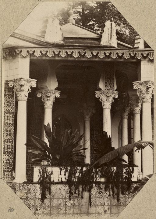 Le cercle militaire à Alger (Image de propagande coloniale)