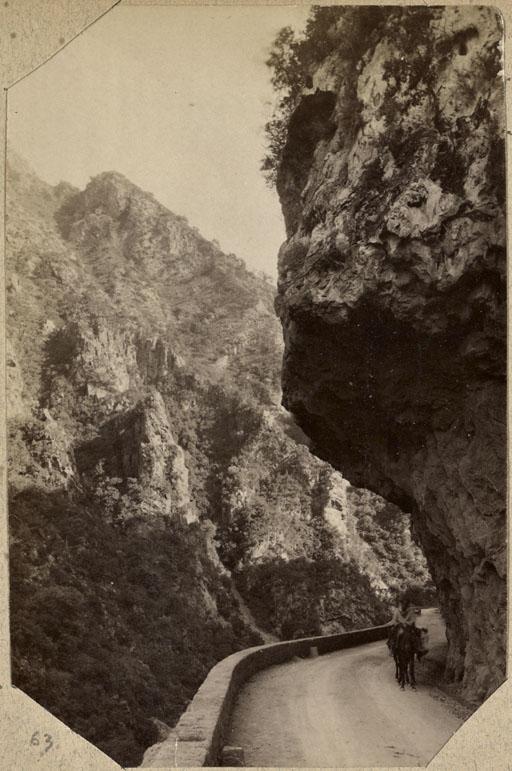 Gorges de Chaâbet-el-Akhra (Image de propagande coloniale)