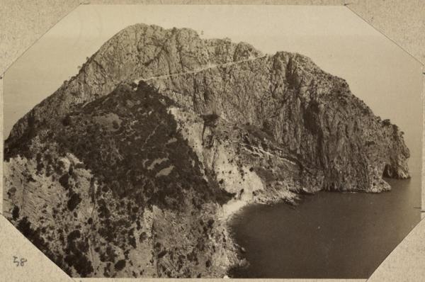 Bougie. Le Cap Carbone et le phare (Image de propagande coloniale)