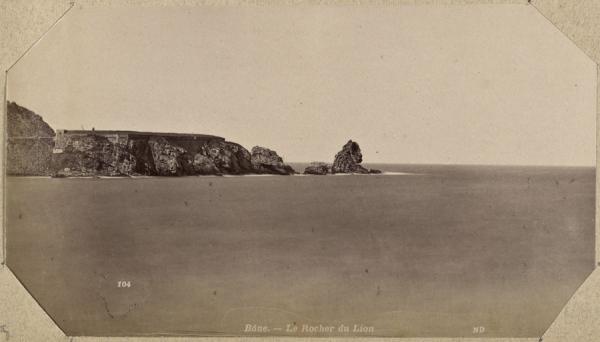 Bône. Le Rocher du Lion (Image de propagande coloniale)