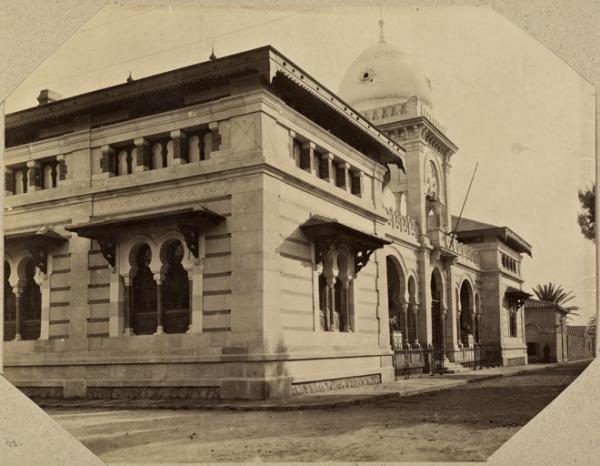 Hôtel de ville de Biskra (Image de propagande coloniale)